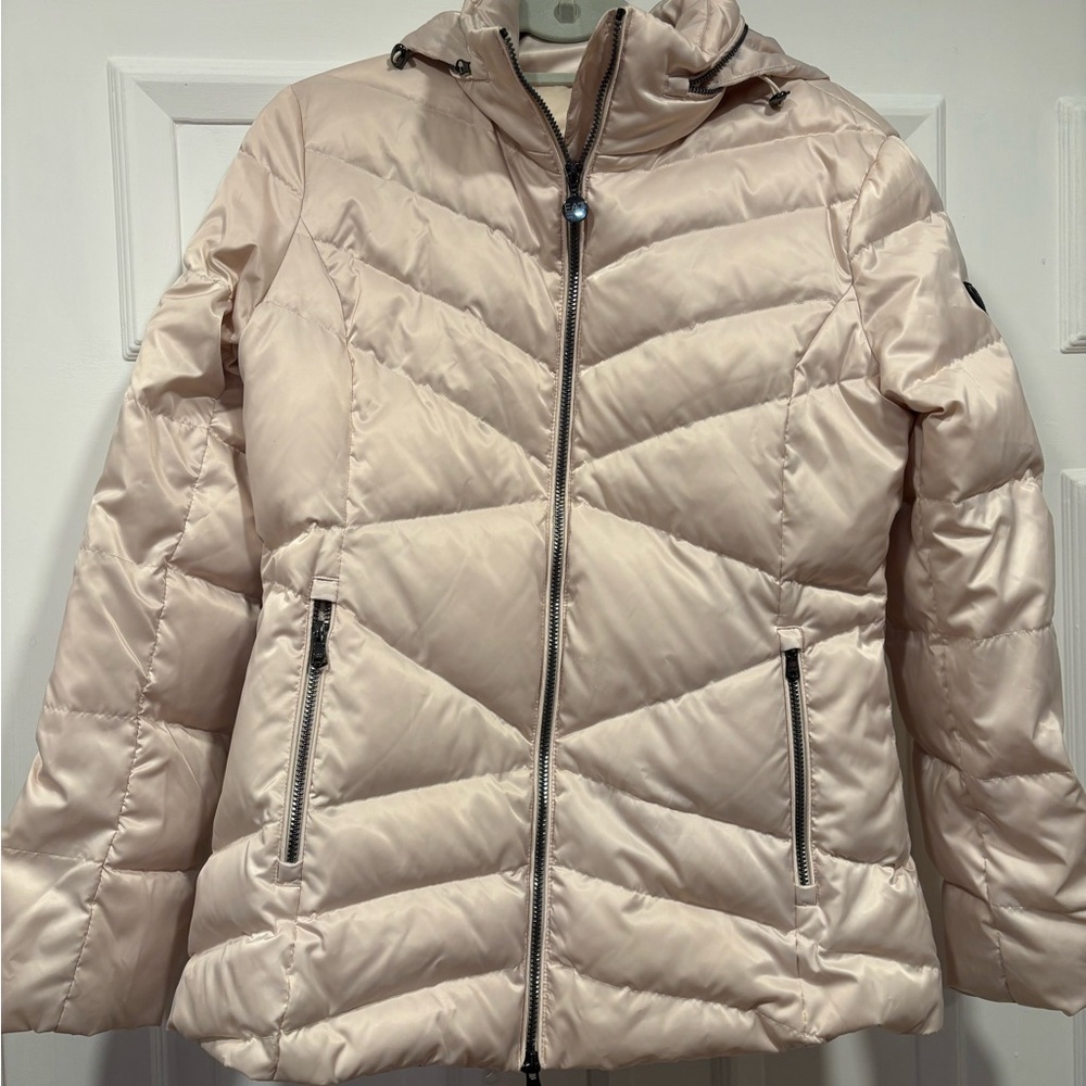 Emporio Armani Light Beige Puffer Jacket